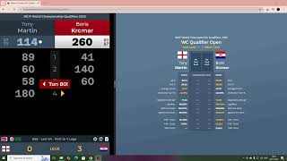 Tony Martin v Boris Krcmar - World Championship Qualifier - Last 64