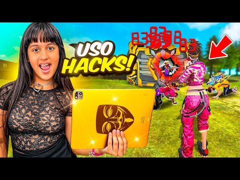 ANGI FIRE USA HACK EN FREE FIRE 😱 COMPRA UN IPAD Y NO CREERAS LO QUE HIZO!