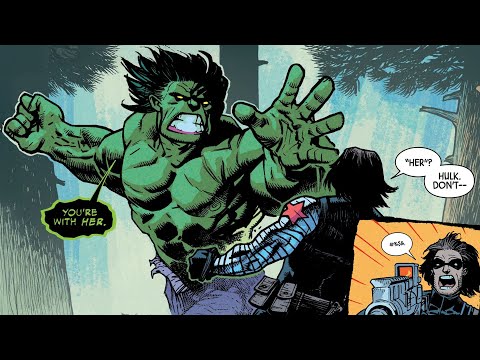 Bucky Barnes Does NOT Want To Fight Hulk