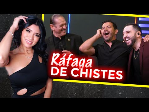 REACCIONANDO A RÁFAGA DE CHISTES CON TEO GONZÁLEZ, PITER ALBEIRO Y MIKE SALAZAR