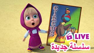 LIVE 🔴 ماشا والدب 🐻👱‍♀️ سلسلة جديدة 🌟 رسوم متحركة للأطفال