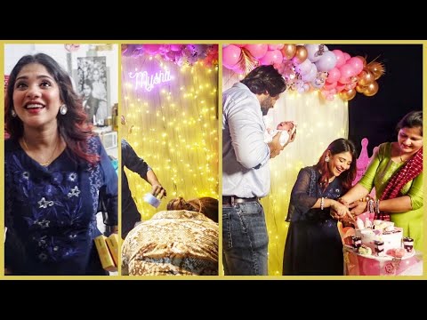 mysha ki welcome party|| Nana Nani laye uska chochak (birth gifts,)