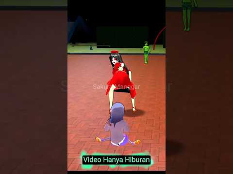Hantu Mio Dijahilin Suster Merah Sakura School Simulator Horror Ding Dong #trendingshorts