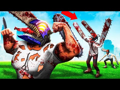 GTA 5 : GTA 5 : Chainsaw Man Teaches Baby Chainsaw in GTA 5 Tamil !