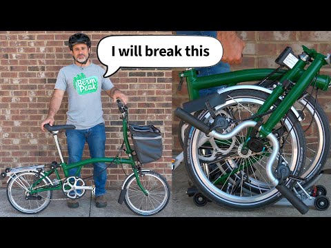 I Brutally Tested a $2000 Brompton Folding Bicycle