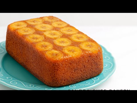 ¡NO VAS A CREER LO FÁCIL QUE ES! Bizcocho de Banana Saludable con 3 Ingredientes Principales