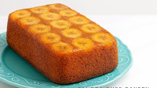 ¡NO VAS A CREER LO FÁCIL QUE ES! Bizcocho de Banana Saludable con 3 Ingredientes Principales