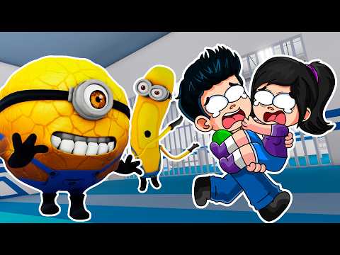 ESCAPA DE LA PRISION DE LOS MEGA MINIONS EN ROBLOX ๐ฑ | MINIONS BARRY'S PRISON RUN COMPLETO | ADRI SF