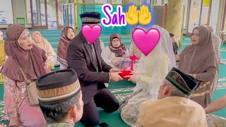 AKAD NIKAH ALHAMDULILLAH SAH🤲
