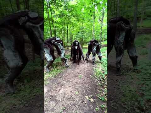 Spiritwalker and Sprite get ambushed #spritewalker #spiritwalker #wraithwalker #shortfilm #stilts