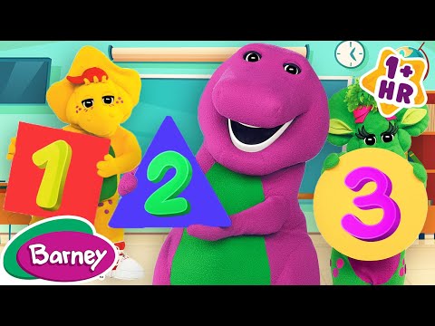 Shapes, Colors and Numbers | Learning with Barney | More Barney Nursery Rhymes and Songs for Kids