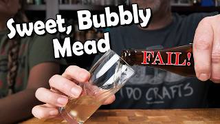Allulose Stops Yeast? -Sweet, Bubbly, 14% ABV Mead