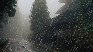 Rain Sounds For Sleeping - 99% Instantly Fall Asleep With Rain And Thunder Sound At Night, Rain 300
