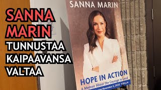 Sanna Marin puhuu poikkeuksellisen avoimesti kirjansa markkinointitapahtumassa Chappaquassa
