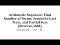 Solving Equations and Sequences
