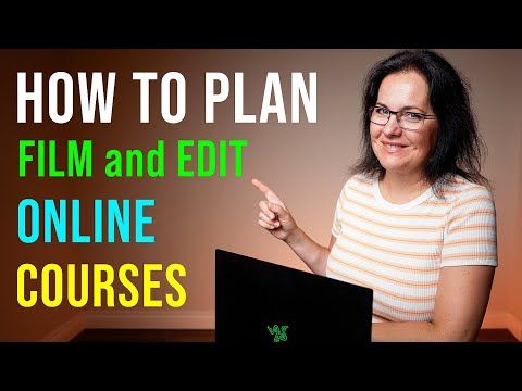 How to RECORD AND EDIT online courses