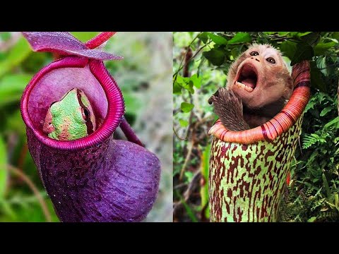 ¡Increíble! Top 20 Plantas Carnívoras que comen Animales 😱