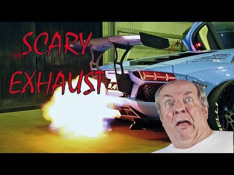 Scary Exhaust (scare people and animals) - FUNNY REACTIONS