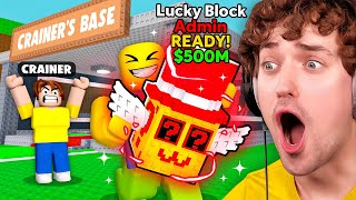 Someone Stole My ADMIN LUCKY BLOCKS! (Steal a Brainrot)