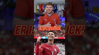 Ronaldo ist zurück! #fußball #worldcup #wm #ronaldo #cr7 #portugal #fussball #fifaworldcup #shorts