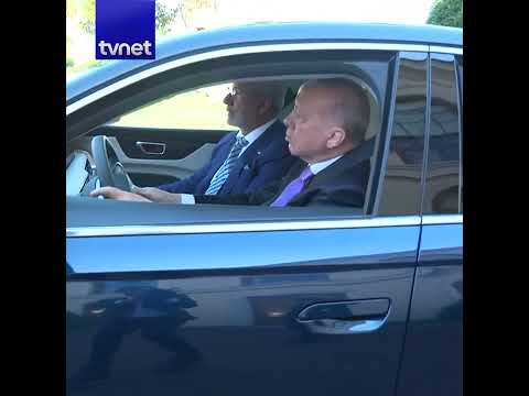 Cumhurbaşkanı Erdoğan TOGG'un yeni modeli T10F'yi test etti