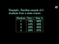 Dependent Samples and Statistical Analysis
