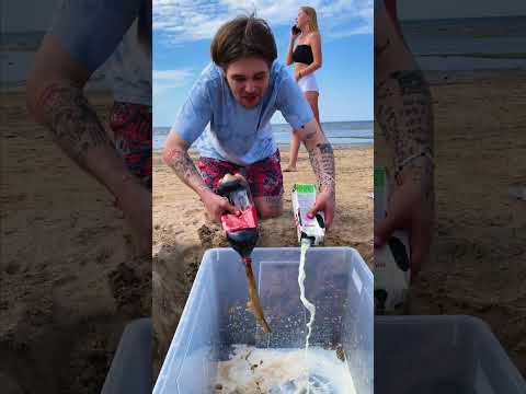 Epic Beach Prank Showdown! 🌊😂 #shorts