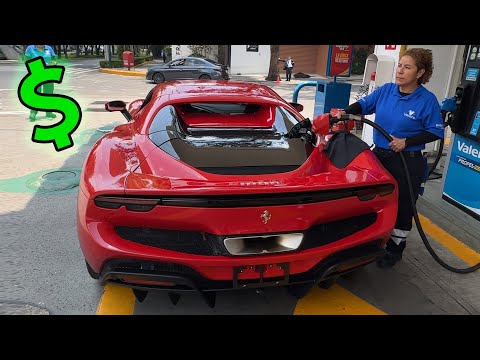 💲 Cuanto cuesta llenar el tanque de un Ferrari