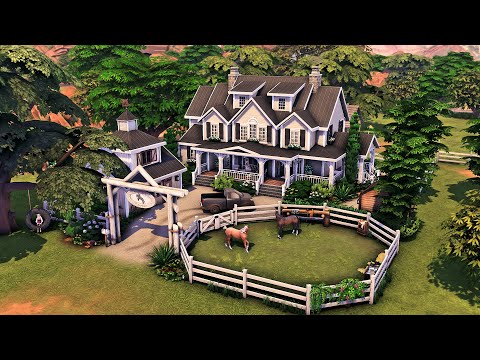 Huge Dream Tennessee Family Home | The Sims 4 Speed Build