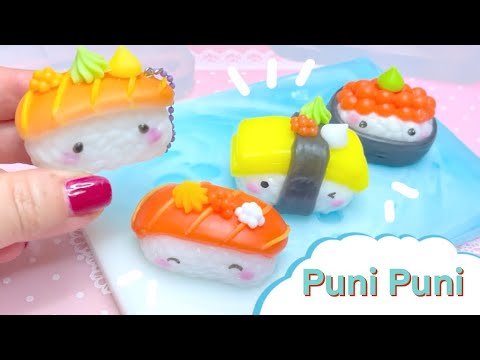 Squishy and Resin crafts Puni Puni Box- Sushi- Sophie and Toffee