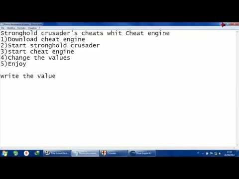 cheat engine stronghold crusader 2