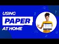 Exploring Core Features of Paper for Home Learning