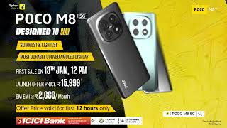 POCO M8 5G | Designed to Slay