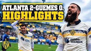 ATLANTA 2-Guemes 0. Highligths