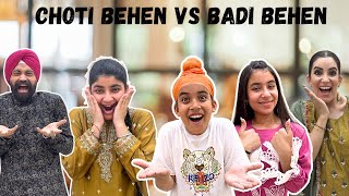 Choti Behen Vs Badi Behen | RS 1313 SHORTS | Ramneek Singh 1313