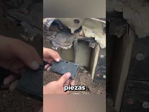 Desenterró una antigua caja fuerte  #shorts #viral #shortsviral #motorcycle
