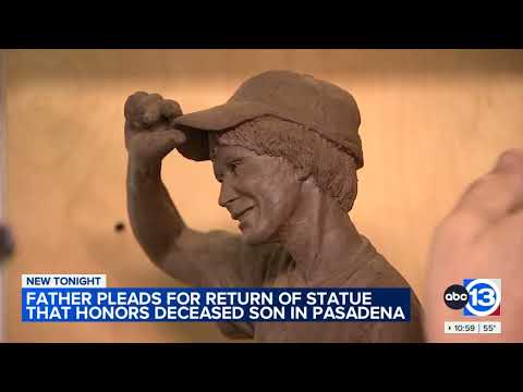 Family offering cash reward for return of stolen statue