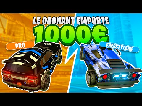 "Freestylers VS Joueurs PROS" | Qui sera le MEILLEUR et remportera 1000€ ?! (ROCKET LEAGUE FR)