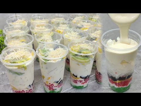 RESEP JUALAN ES TELER SULTAN KUAH KENTAL CREAMY YANG ENAK BANGET