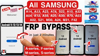All Samsung FRP Bypass 2025(without PC 💯% Done) Android 13-14-15 Latest Trick💯% FRP Unlock