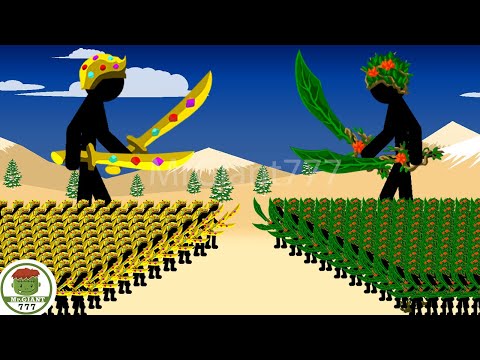 EPIC GOLDEN SWORDWRATH VS EPIC SWORDWRATH LEAF SKIN, FINAL BOSS | Stick War Legacy Mod | MrGiant777