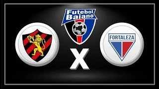 SPORT X FORTALEZA AO VIVO COM IMAGENS - COPA DO NORDESTE 2025