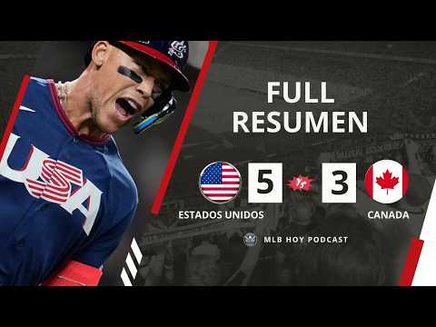 🔴EN VIVO: ESTADOS UNIDOS 🆚 CANADA / CLASICO MUNDIAL