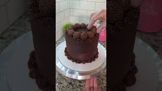 Cobertura de Ganache com Brigadeiro