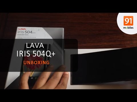 (ENGLISH) Lava Iris 504Q+: Unboxing - Hands on - Price