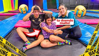 TIVEMOS QUE CUIDAR DA IRMÃ DO MEU NAMORADO E ELA SE MACHUCOU FEIO!