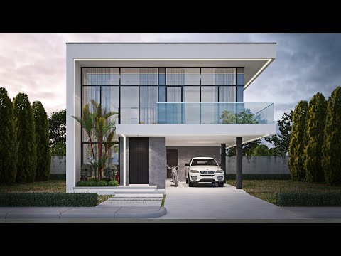 3 BEDROOM 2 STOREY - MINIMALIST HOUSE DESIGN - 120 SQM
