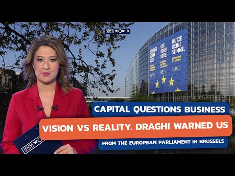YouTube video thumbnail: War, Inflation and Climate: Is the EU's Economic Vision Still Affordable?
