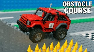 Ultimate LEGO Obstacle Course! Automated Car vs Impossible Roads