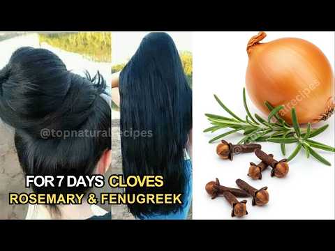 Onion, Rosemary And Cloves For Hair Growth: Use Recipe To Get Thicker Hair In Less Than 30 Days 🤫